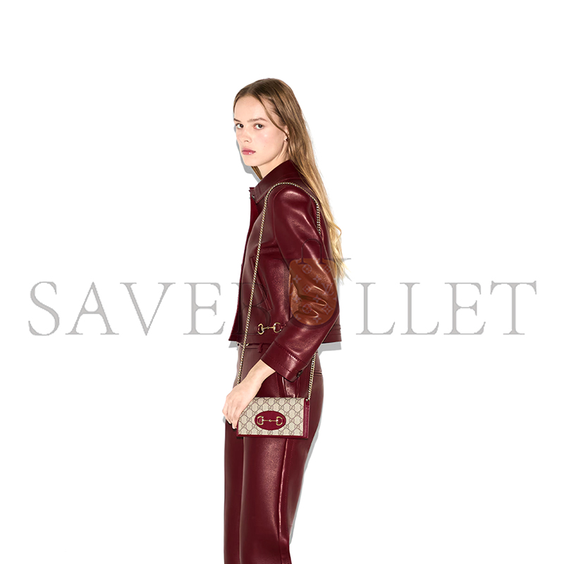 G*u*i horsebit 1955 wallet on chain 621892 (21*19*2.5)